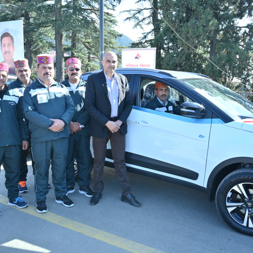 Launching of e-vehicle by the Hon'ble Chief Minister on 3rd Feb. 2023